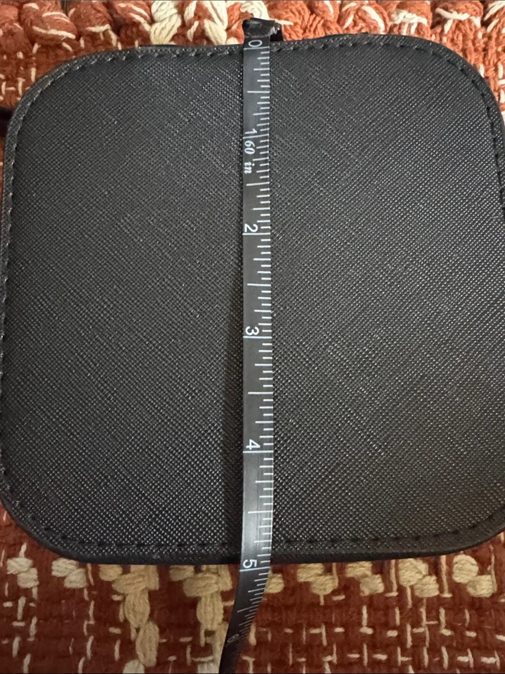 PRITE Black Square Pouch